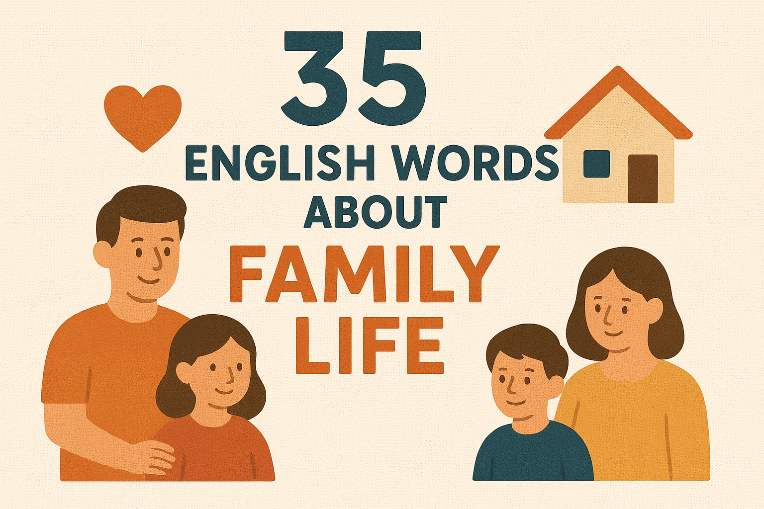 35 English Words About Family Life You Need to Know
