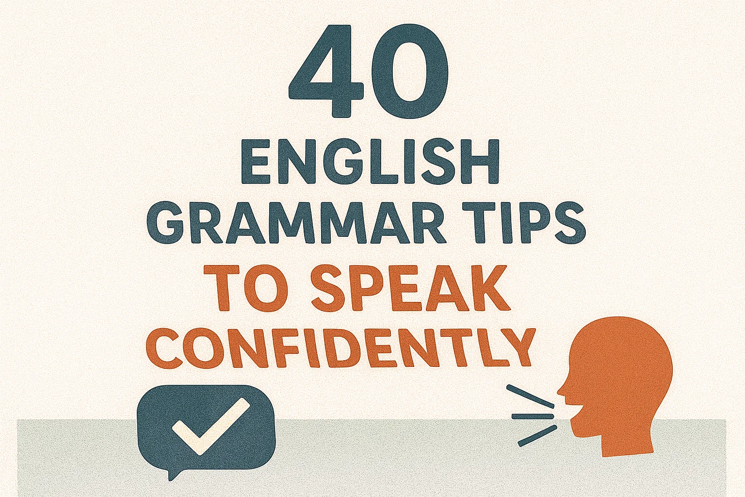 40 English Grammar Tips to Speak Confidently